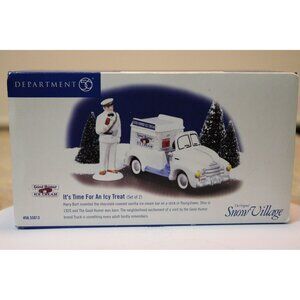 Dept 56 Snow Village - It's Time for an Icy Treat